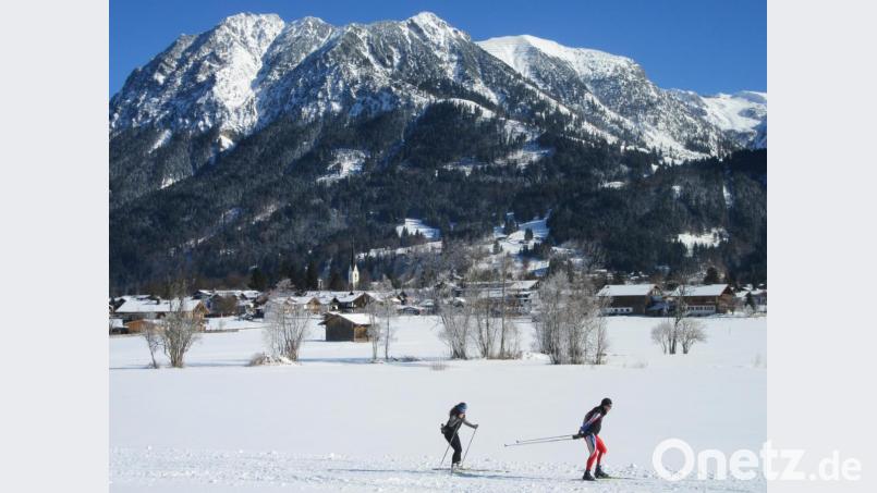 Der Rundkurs um Oberstdorf ist total beliebt. Bild: mr