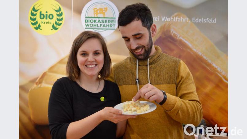 Magdalena Wohlfahrt und ihr Mann Lavdim Mani stellten auf der Biofach 2020 das Trendthema &quot;Zero Waste&quot; in den Mittelpunkt und räumten mit den Verpackungen auf. Bild: glb