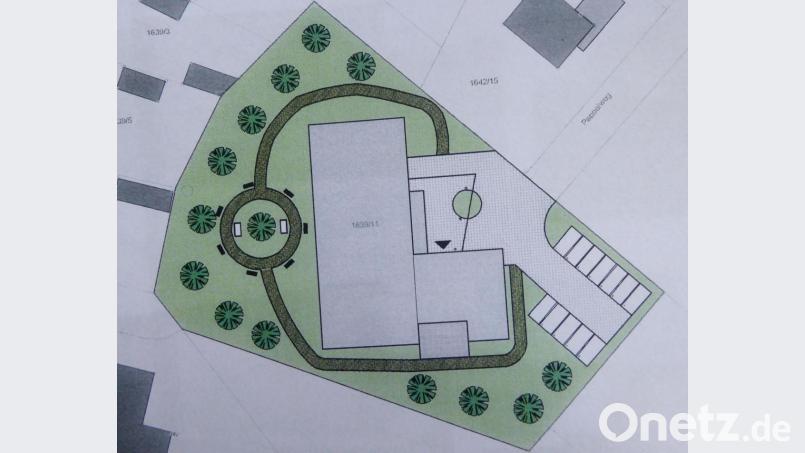 Lageplan und Bebauungskonzept für den Neubau eines Pflegeheims (Bilder: BAUART GmbH, Architekten + Stadtplaner) Bild: Schönberger, Ferdinand [fsb]