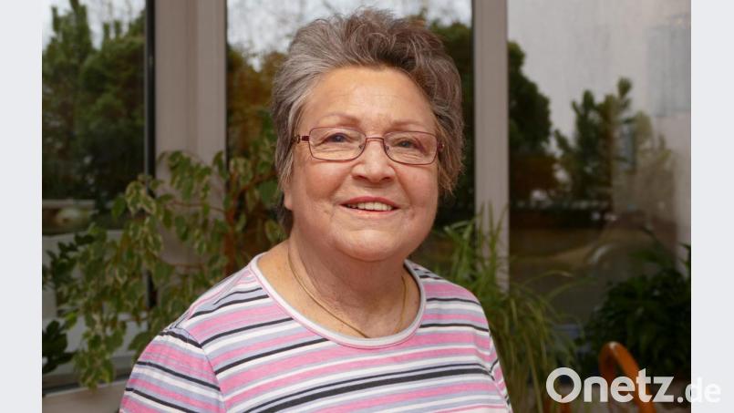 Inge Pannrucker feiert am Samstag ihren 80. Geburtstag Bild: tr