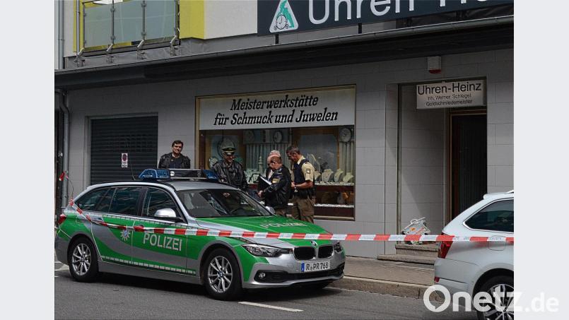 Samstag, 2. September 2017: Überfall auf Uhren Heinz. Jetzt ist ein fünfter Beteiligter aus der litauischen Tätergruppierung verurteilt worden. Archivbild: Helmut Kunz
