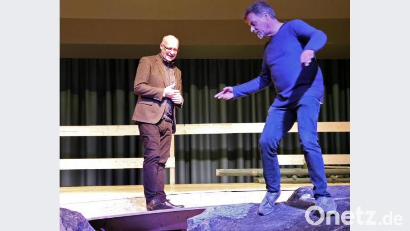 Die Regisseure Johannes Reitmeier und Stefan Tilch (von links). Bild: Mirko Streich/exb