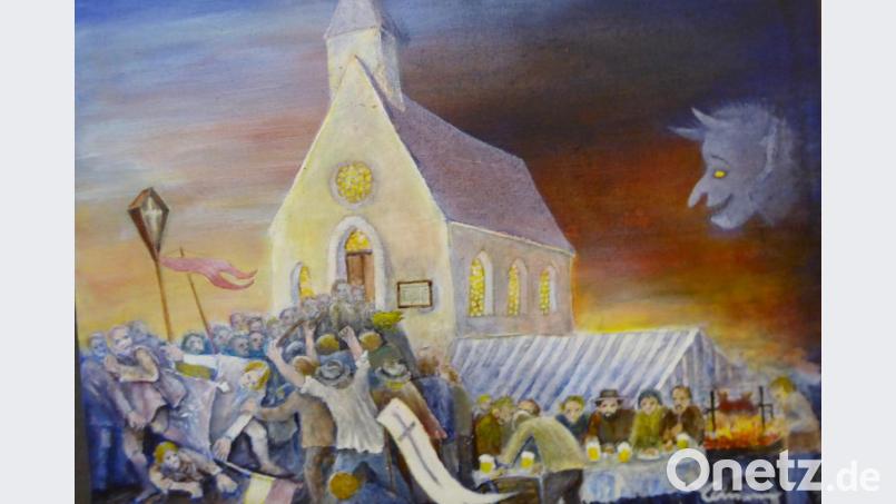 Bild zur Sage von der Totenfeier im Neustädter Kirchlein Bild: Schönberger, Ferdinand [fsb]