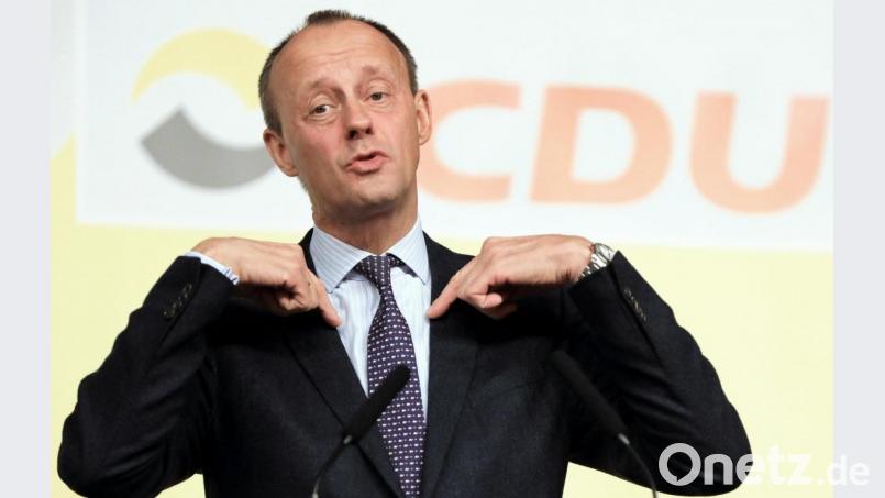 Ja, er will: Friedrich Merz will sich ein weiteres Mal um den CDU-Vorsitz bewerben. Archivbild: Peter Gercke