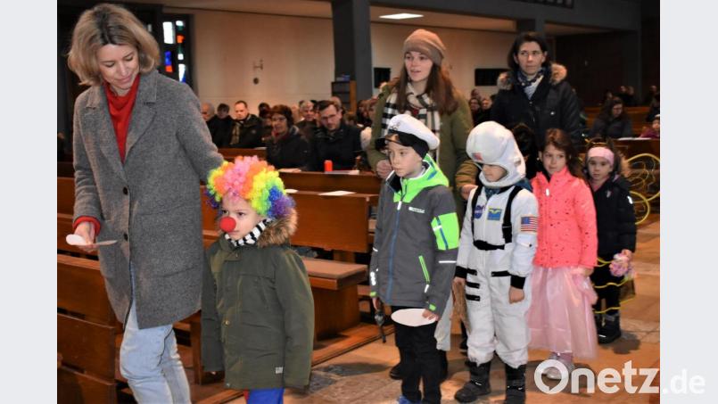 Familiengottesdienst am Faschingssonntag in Grafenwöhr. Bild: rgr