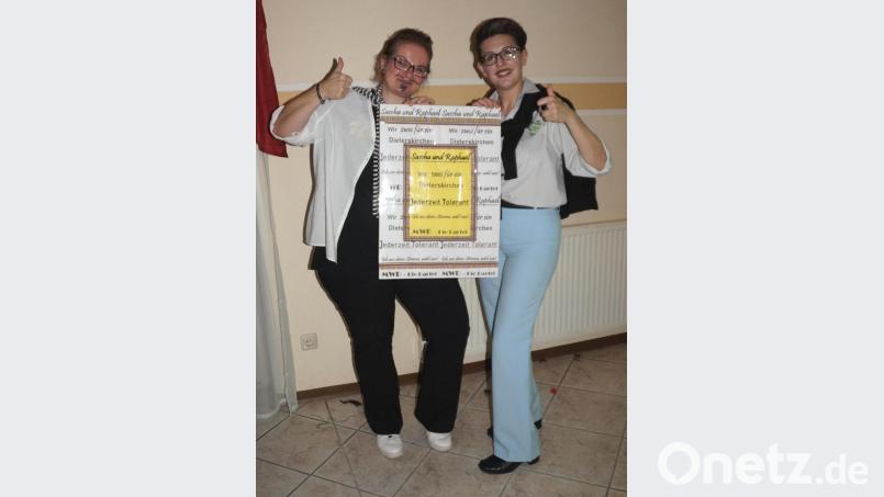 Überraschung des Abends: Zwei neue Bürgermeisterkandidaten treten auf die Bildfläche. Bild: weu