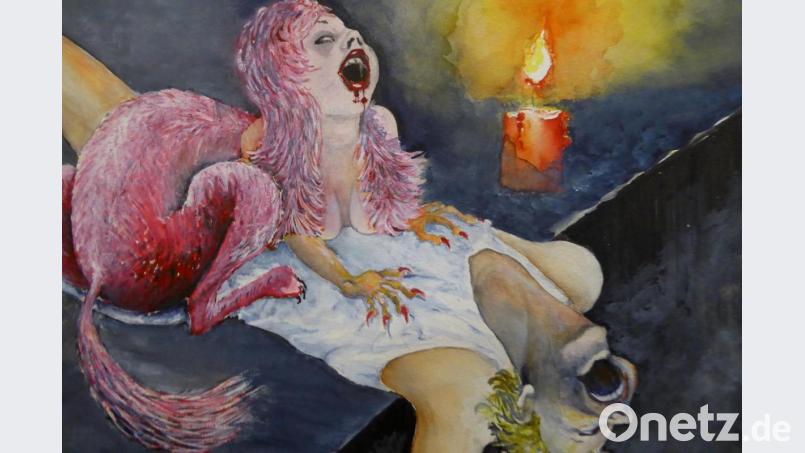 Bild von Sagen der die Brust druckenden Drud. Bild: Schönberger, Ferdinand [fsb]