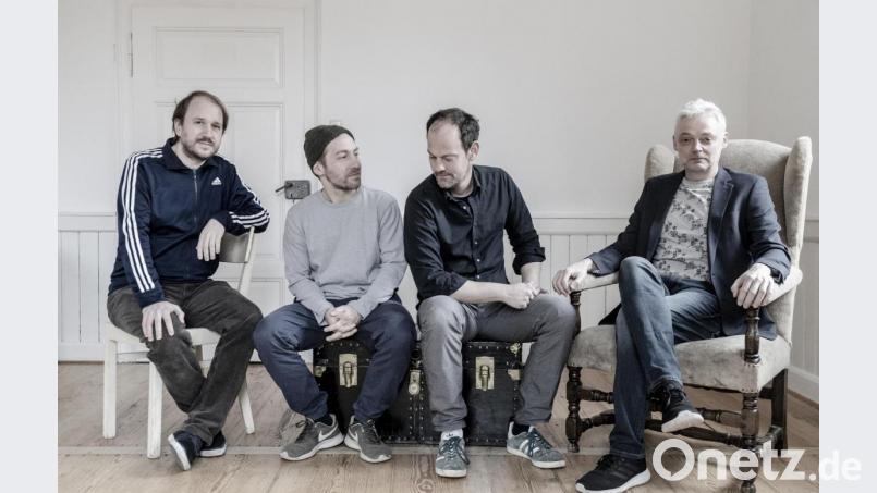 Ein hochkarätiges Quartett (von links): Joachim Werner (Klavier), Simon Ort (Bass) Joe Krieg (Gitarre) Uli Kleideiter (Schlagzeug). Bild: exb