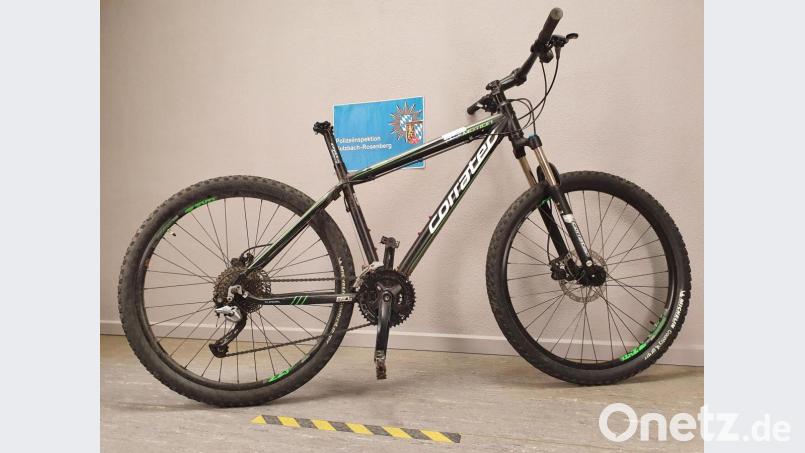 Das Foto der Polizei zeigt das sichergestellte Fahrrad. Bild: Polizei