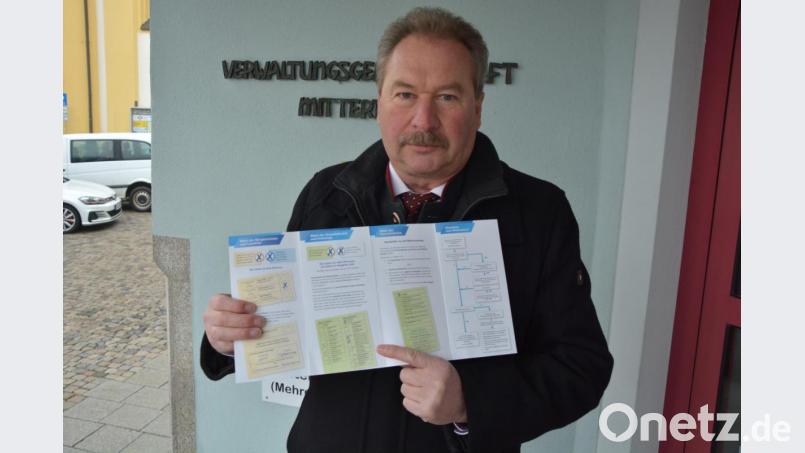 Da steht’s: Johann Brandl junior ist nicht glücklich, dass sein Name in der Broschüre des Ministerium als „Streichkandidat“ auftaucht. Bild: jr