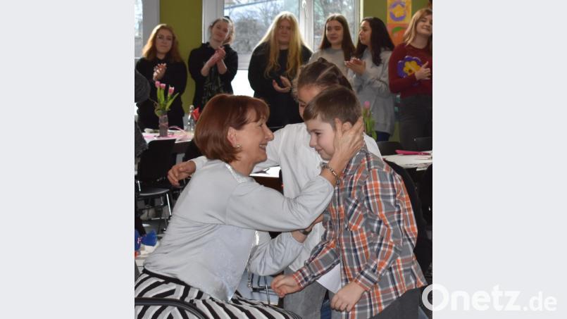 Ein emotionaler Abschied. Bild: rgr