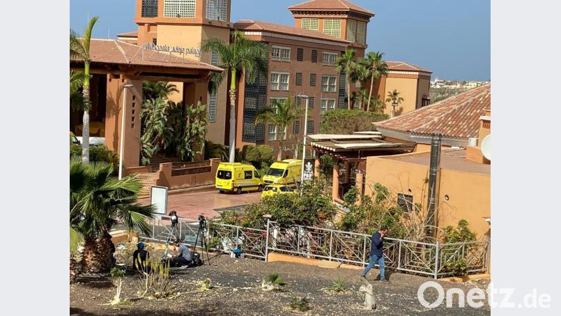 Das Hotel, in dem das Corona-Virus festgestellt wurde, ist komplett abgeriegelt. Bild: nogo