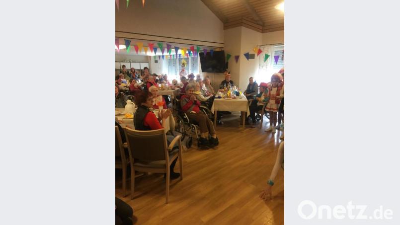 Hausfasching Seniorenheim. Bild: exb