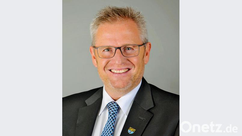 Andreas Feller (CSU) kandidiert für eine weitere Amtszeit als Oberbürgermeister. Bild: exb