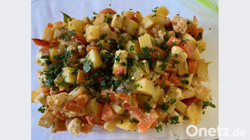 Wie wäre es mit Ofengemüse? Es eignet sich ideal für das Essen am Arbeitsplatz. Bild: cv