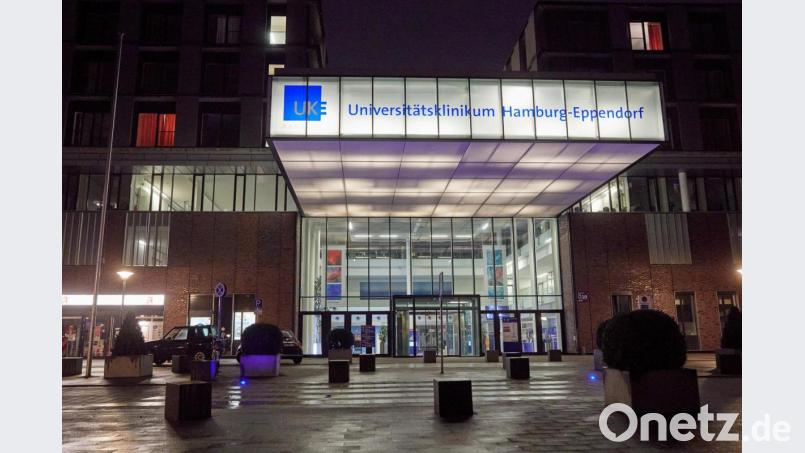 Universitätsklinikum Hamburg-Eppendorf: Erstmals ist auch in Hamburg eine Infektion mit dem neuartigen Coronavirus nachgewiesen worden. Foto: Georg Wendt/dpa Bild: Georg Wendt