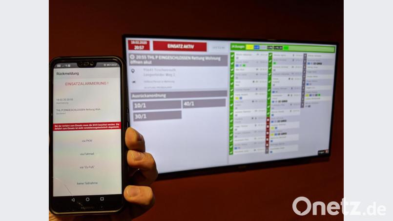 So erscheint die Benachrichtigung auf dem Smartphone. Das Bild zeigt einen Probealarm. Bild: Johannes Werner/exb