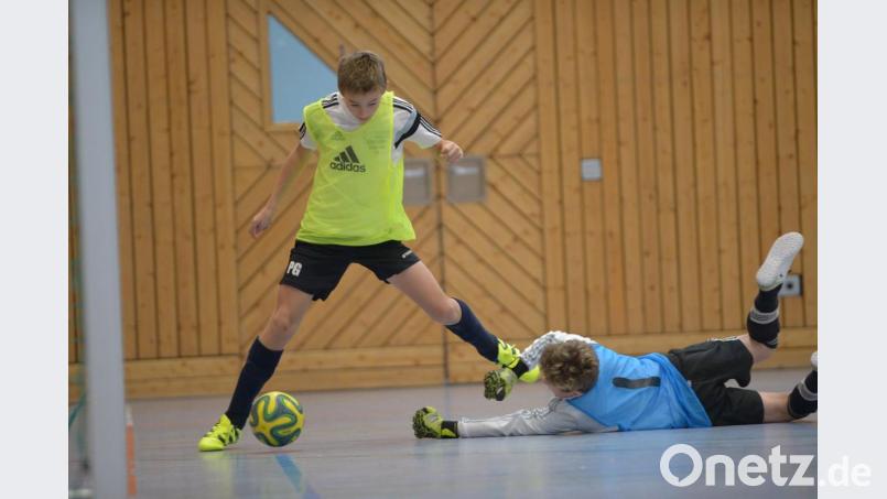 In der Amberger triMAX-Halle geht es an zwei Tagen rund, wenn Bayerns Nachwuchsfußballer ihr Können zeigen. Bild: ref