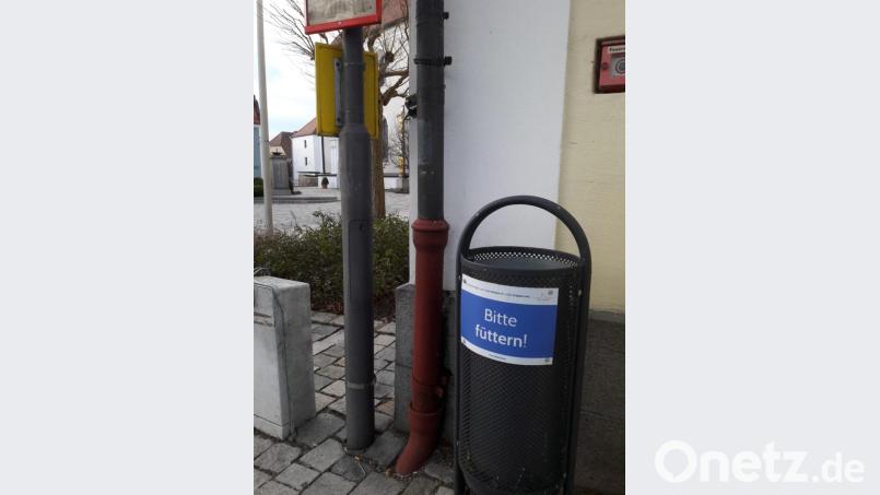 Einige der witzigen Appelle sind ähnlichen Aktionen aus Großstädten entliehen, manches hat sich auch der Bürgermeister ausgedacht. Bild: bl