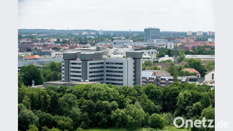 Das Universitätsklinikum Erlangen (Blickrichtung Süden). Foto: Daniel Karmann/dpa/Archivbild Bild: Daniel Karmann