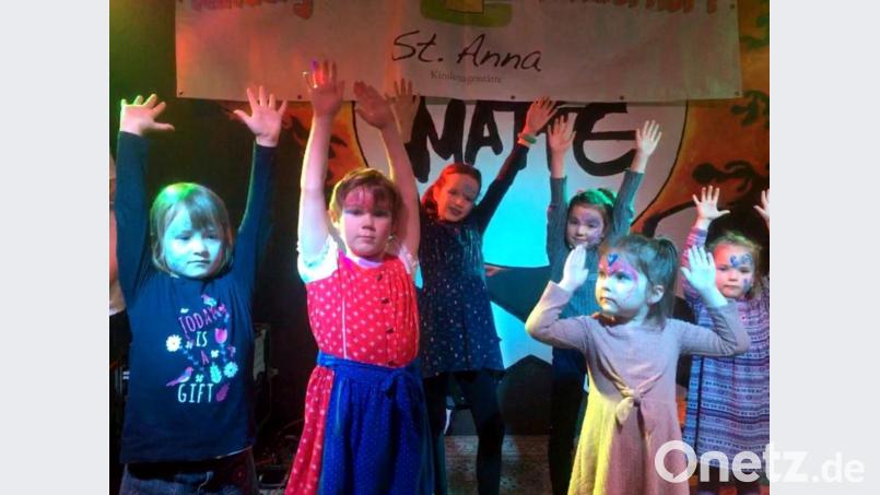 Bei der Kinderdisco der Kita St. Anna in der Hängematte wurde das Team der neu formierten Dance-Kids begeistert gefeiert. Bild: fnk