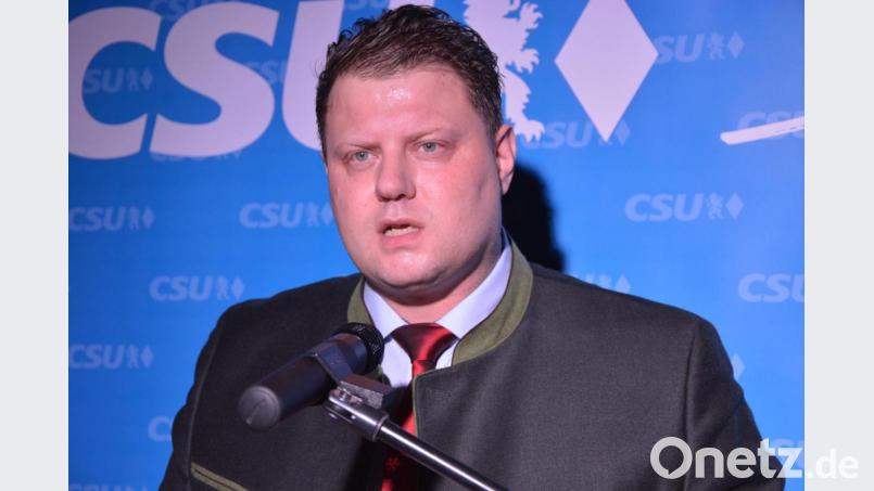 Für die CSU Mitterteich will Stefan Grillmeier den Chefsessel im Rathaus verteidigen. Bild: jr