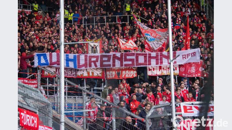 Fans des FC Bayern München beleidigten Hoffenheims Sponsor Dietmar Hopp. Bild: Tom Weller/dpa