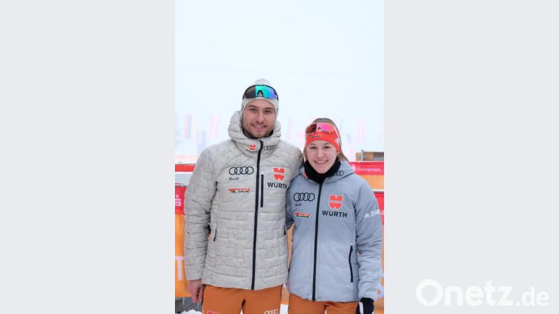 Miriam Reisnecker und Jonas Schröter haben sich für die Junioren-WM im sächsischen Oberwiesenthal qualifiziert. Leider hat es für die beiden nicht zum Finaleinzug gereicht. Mit ihren Mittelfeldplatzierungen im hochkarätigen Teilnehmerfeld können sie aber zufrieden sein. Bild: chl