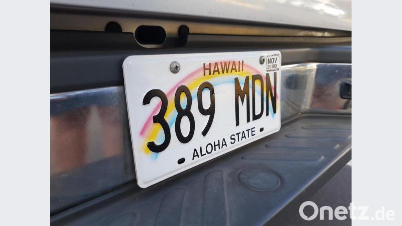 Willkommen auf Hawaii - dem &quot;Aloha State&quot;. Bild: Christopher Dotzler
