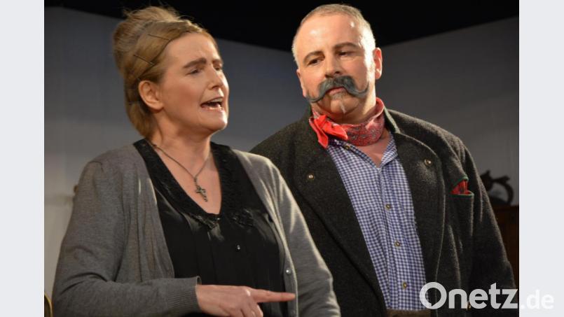 Eine Szene mit Konny Flügel und Mario Weiß. Bild: jr
