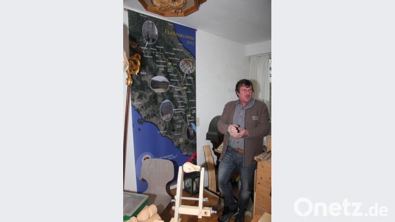Den Franziskusweg mit Ziel Rom meisterte der Ebnather vor gut 7 Jahren. Bild: wro