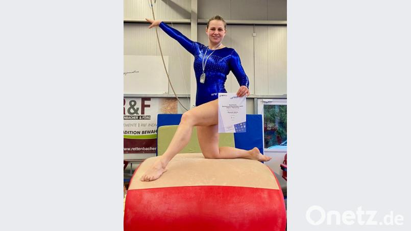 Nadine Marschall vom TSV Schwandorf holte bei den Bayerischen Meisterschaften die Silbermedaille. Bild: ndl
