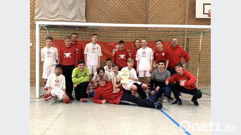 Die Spielgemeinschaft Vohenstrauß und Altenstadt I ging als Sieger bei den D-Junioren hervor. Bild: dob