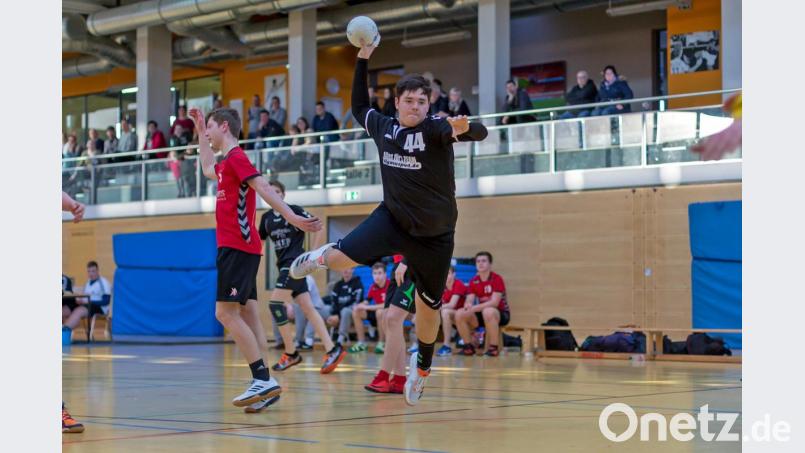Dreimal traf Alexander Hildebrand gegen die HSG Nabburg Schwarzenfeld und leistete seinen Beitrag zum Titelgewinn der B-Jugend. Bild: Guenter Uschold (gud)