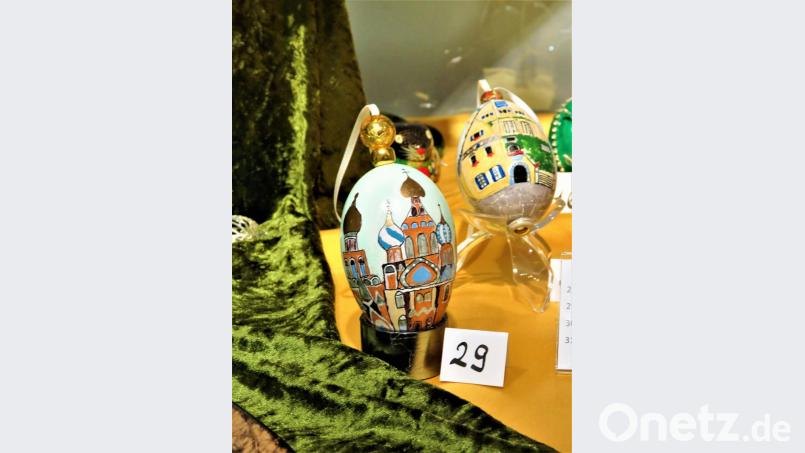 Moskau und Weiden auf dem Osterei verewigt. Bild: ubb