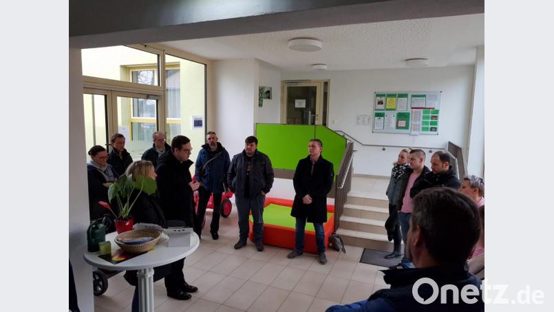 In der Kita St. Michael gab es auf Einladung der CSU eine Infoveranstaltung rund ums Thema Kindergartenplätze in Poppenricht. Bild: exb