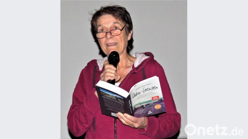 Margot Flügel-Anhalt liest auch aus ihrem Buch mit gleichnamigen Titel vor. Bild: ubb