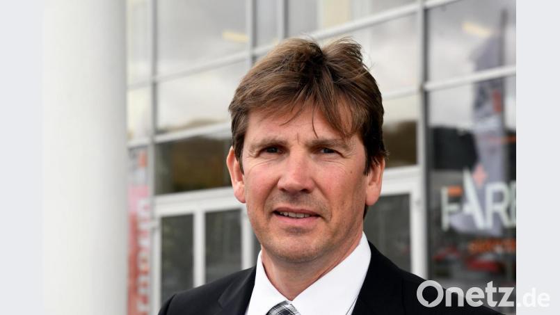 Thomas Resch ist Veranstalter der Oberpfälzer Baumesse im ACC und hat wegen der Corona-Meldungen zusätzliche Sicherheitsmaßnahmen ergriffen. Bild: Petra Hartl