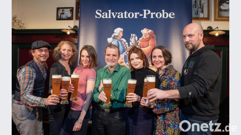 Bei der Salvator-Probe war an eine Absage noch nicht zu denken. Bild: Peter Kneffel