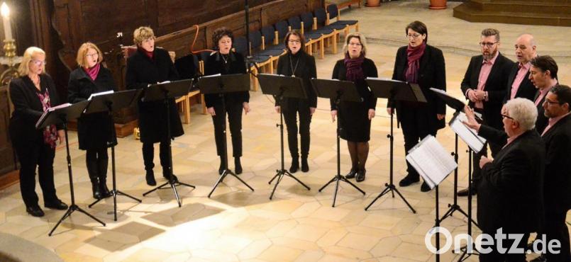 &quot;ChorDiSono&quot; beim Benefizkonzert in St. Michael. Bild: Kunz