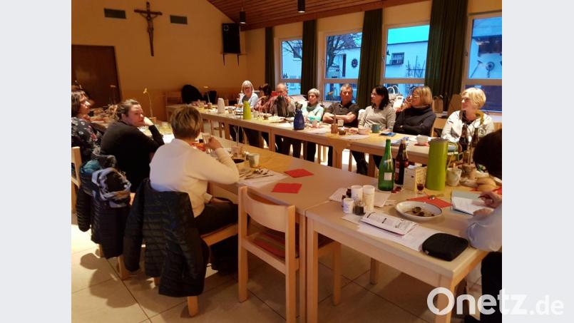 Die Kursteilnehmer kommen nicht nur aus Thurndorf, sondern auch aus Gunzendorf, Ohrenbach, Pegnitz, Michelfeld und Kirchenthumbach. Bild: hzi