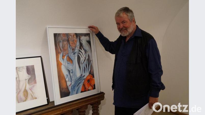 Mit Wolfgang Pöhlmann zeigt ein Altmeister einen Ausschnitt seines künstlerischen Könnens. Die Ausstellung der Freunde der Kunst vermittelt einen Querschnitt des künstlerischen Potenzials vor der Haustür. Bild: weu