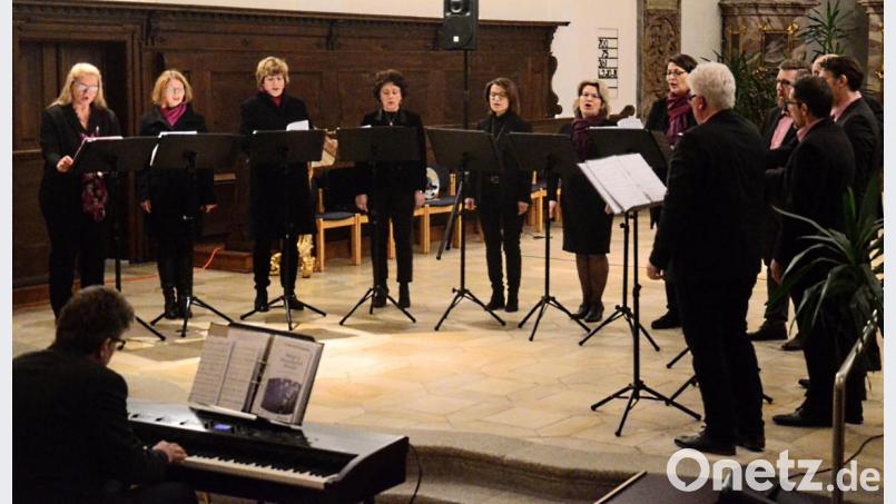 &quot;ChorDiSono&quot; beim Benefizkonzert in St. Michael. Bild: Kunz
