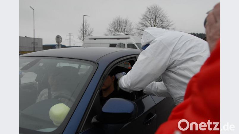 Stichprobenartig waren auch Autofahrer &quot;dran&quot;. Bild: ca