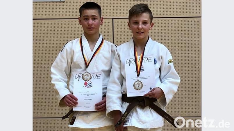 Eduard Bulinger (links) und Luis Pirzer. Bild: exb