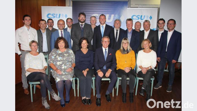 Die CSU-Stadtratskandidaten. Bild: kro