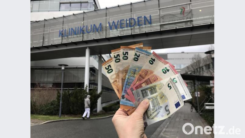 Das sind 200 Euro. Fast 5000 mal so viel nimmt die Stadt in die Hand, um die Kliniken von Zins- und Tilgungskosten zu entlasten. Bild: Gabi Schönberger