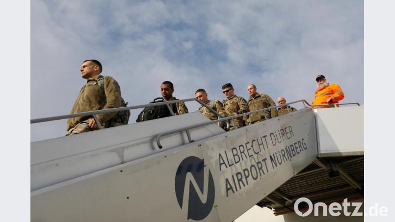 Erst vor einer Woche, am Donnerstag 5. März, kamen die Soldaten der 1. US-Kavalleriedivision zum Manöver "Defender Europe 20" in Nürnberg an. Jetzt müssen sie in Grafenwöhr ausharren. Bild: Capt. Ellen Brabo/US-Armee