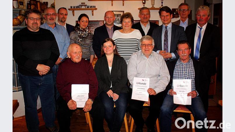 Die Gewerkschaft Komba ehrt ihre langjährigen Mitglieder. Bild: R. Kreuzer