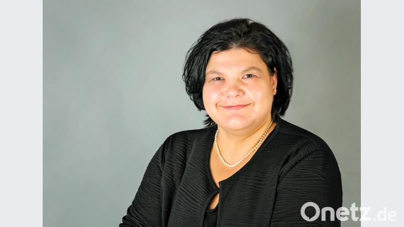 Alexandra Graf (CSU) rückt in den Stadtrat nach, falls Oberbürgermeister Andreas Feller die Stichwahl gewinnt. Bild: exb